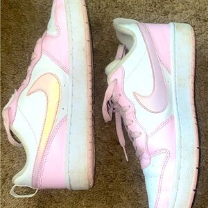 Pink/White Nike Dunks